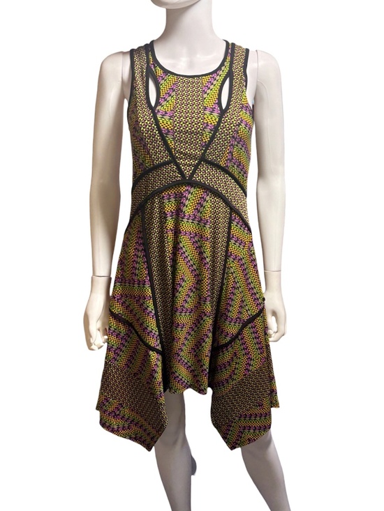 BCBGMaxAzria Dresses & Skirts - NWT BCBG Maxazria Asymmetrical Multicolor Dress - XXS